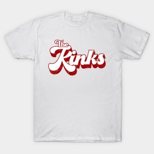 The Kinks  / Retro Faded Style T-Shirt